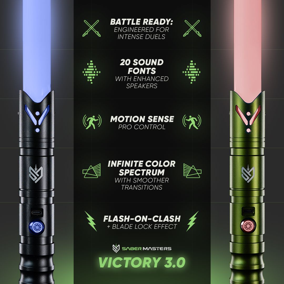 The Ultimate Lightsaber 3.0 - Victory (Single Lightsaber Option)