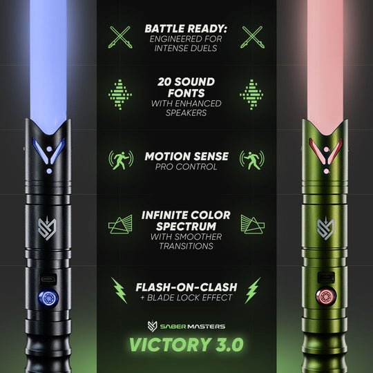 The Ultimate Lightsaber 3.0 - Victory (Single Lightsaber Option)