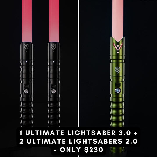 Secret Halloween Sale - 3 Lightsabers (Save $370)