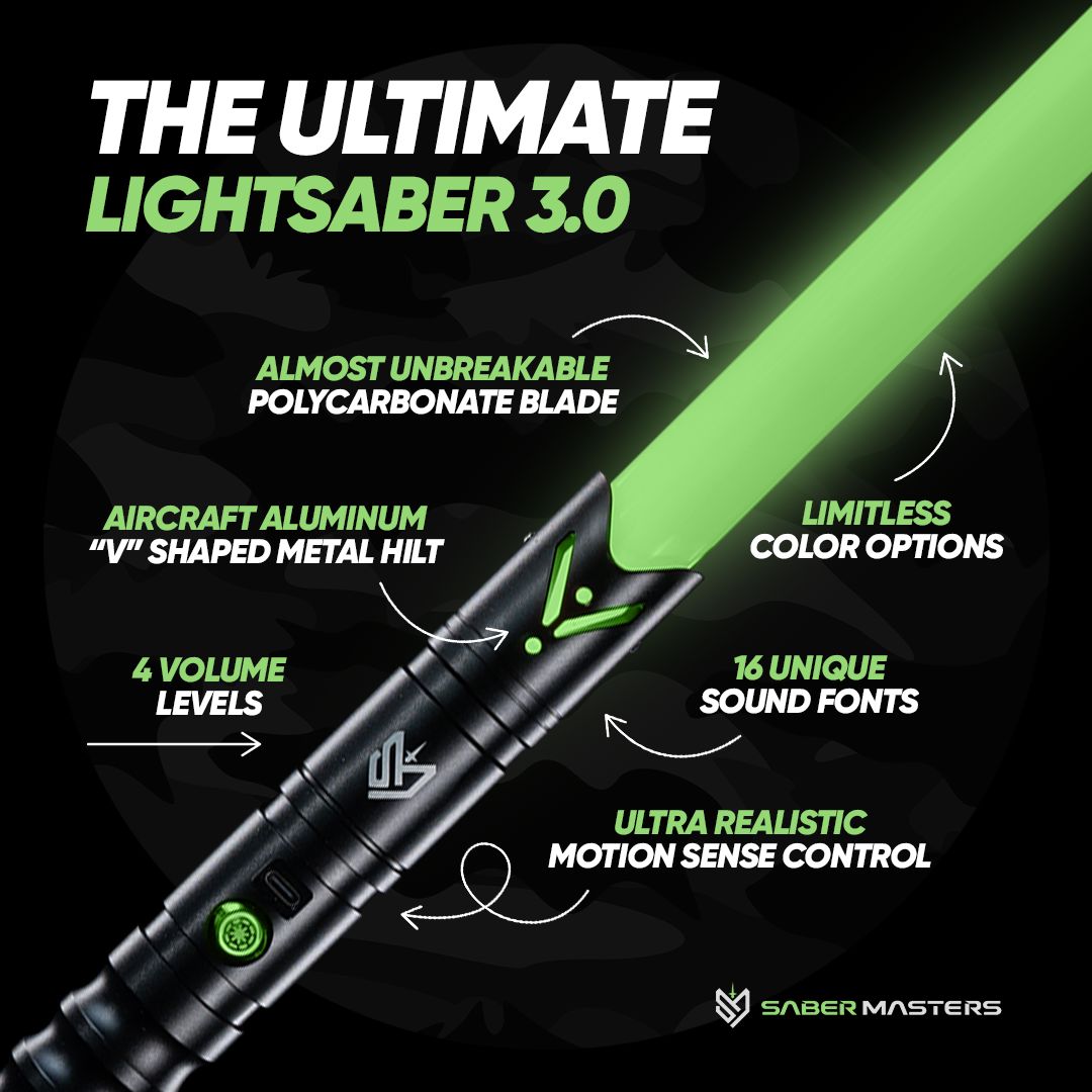The Ultimate Lightsaber 3.0 - Victory (Buy 1 Get 1 Free) XMAS HOLIDAY MADNESS