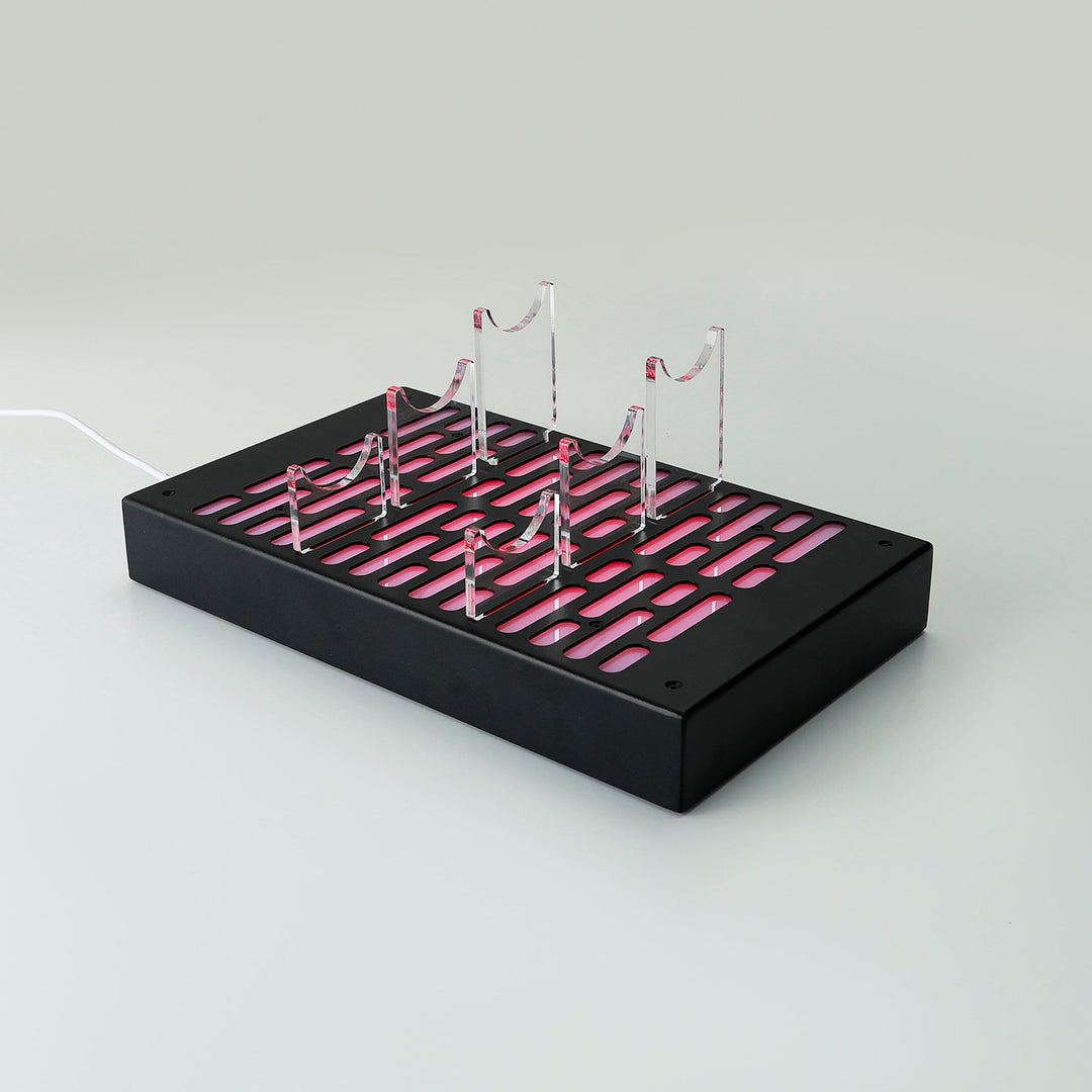 Tri-Luminous Saber Display Stand | 3-Hilt LED Base