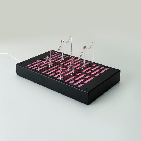 Tri-Luminous Saber Display Stand | 3-Hilt LED Base