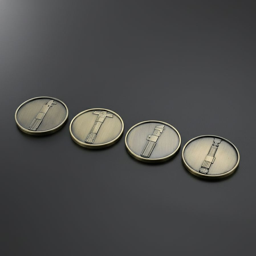 Legacy Saber Icons Coin Set | 4-Piece Collector Edition