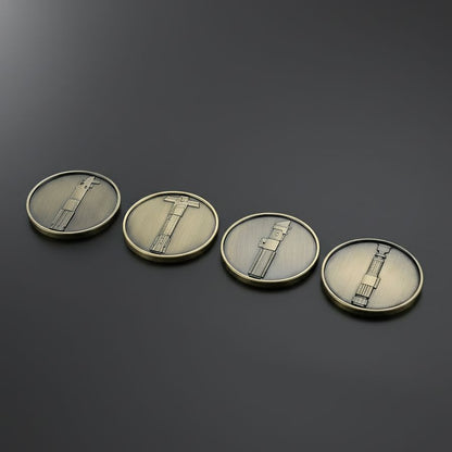 Legacy Saber Icons Coin Set | 4-Piece Collector Edition