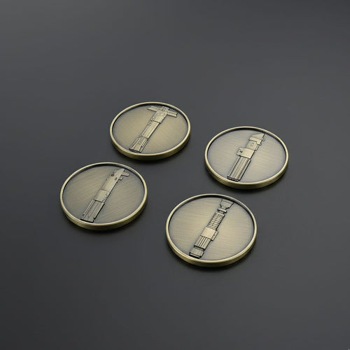 Legacy Saber Icons Coin Set | 4-Piece Collector Edition
