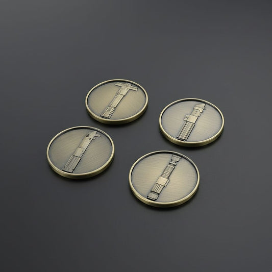Legacy Saber Icons Coin Set | 4-Piece Collector Edition